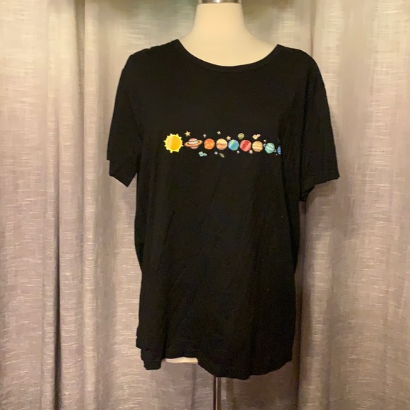 SHEIN Tops - 4/$25 Plus size planet tee shirt